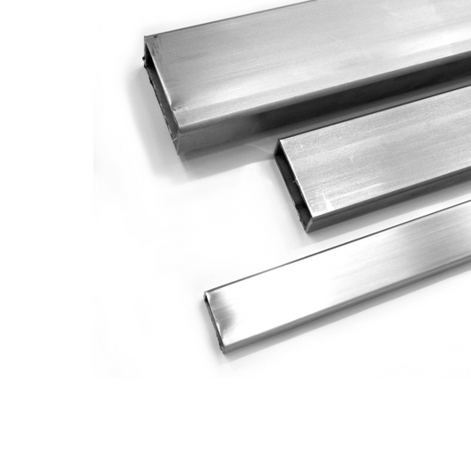 Tubo Rettangolare Inox Aisi 304 - Lunghezza 3 Mt