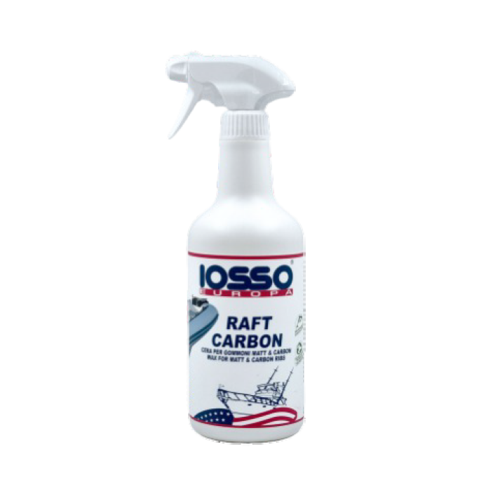 Iosso Raft Carbon 750 ml Cera per Gommoni Mat e Carbon