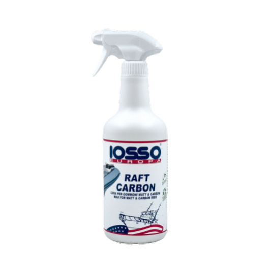 Iosso Raft Carbon 750 ml Cera per Gommoni Mat e Carbon