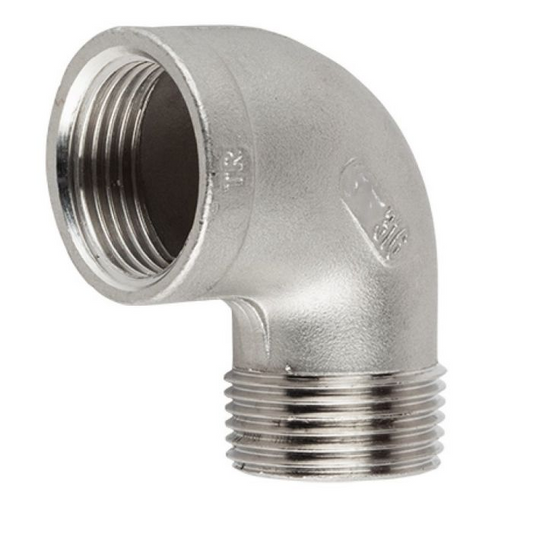 Gomito 90° M.F. In Acciaio Inox AISI 316