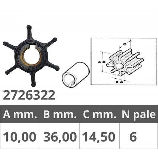 Girante Yamaha 6L5-44352-00