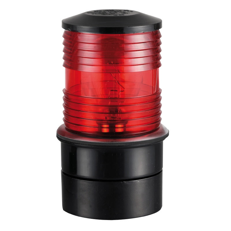 Fanale testa albero rosso/nero 360°