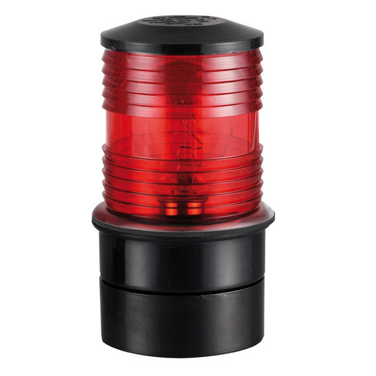 Fanale testa albero rosso/nero 360°