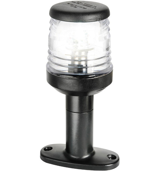 Fanale 360° led con basetta nero