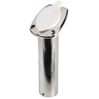 Portacanne inox incasso inclinato 60°