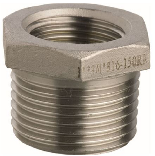 Riduzioni in Acciaio Inox AISI 316
