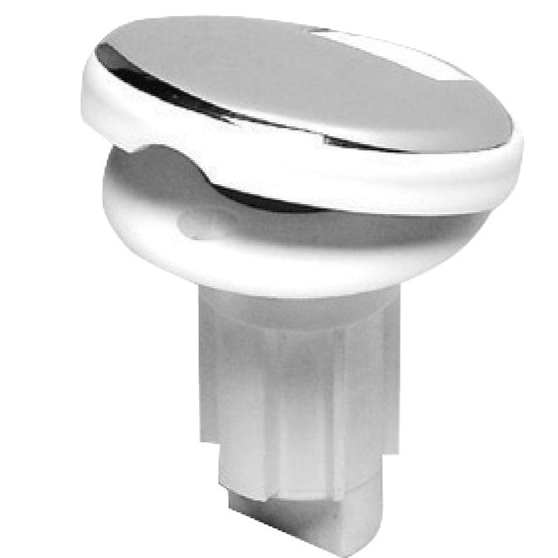 Fanale di fonda led con asta 60 cm Advance estraibile con base bianca