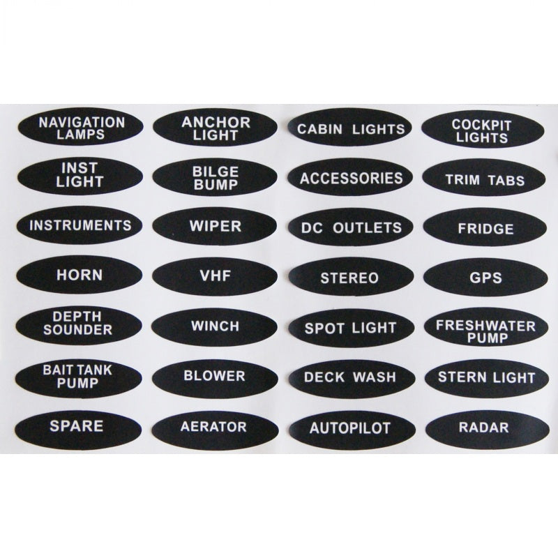 Pannello elettrico 6 interruttori bianco