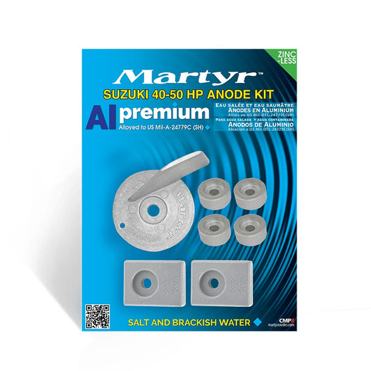 Kit Anodi Alluminio per Suzuki 40-50 HP