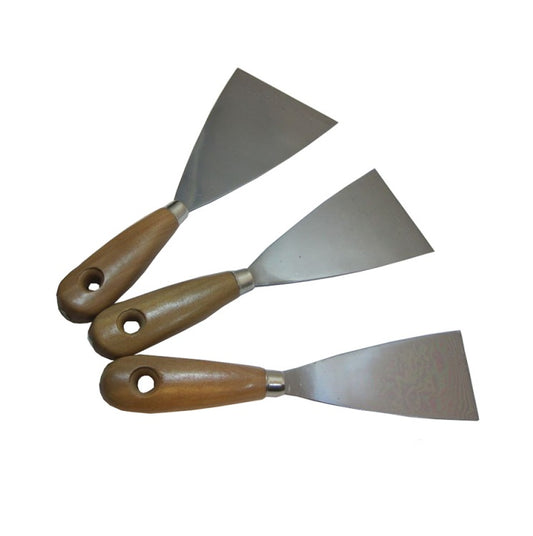 Spatola con manico in legno