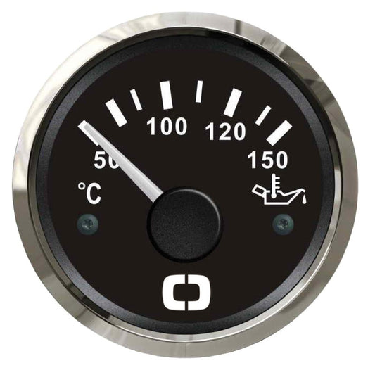 Indicatore temperatura olio 50/150° nero/lucida