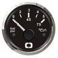 Indicatore pressione olio 0/5 bar nero/lucida