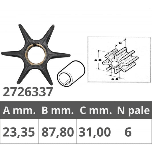 Girante Honda 19210-ZW1-B02 / B04