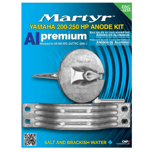Kit Anodi in Alluminio per Yamaha 200-250 HP