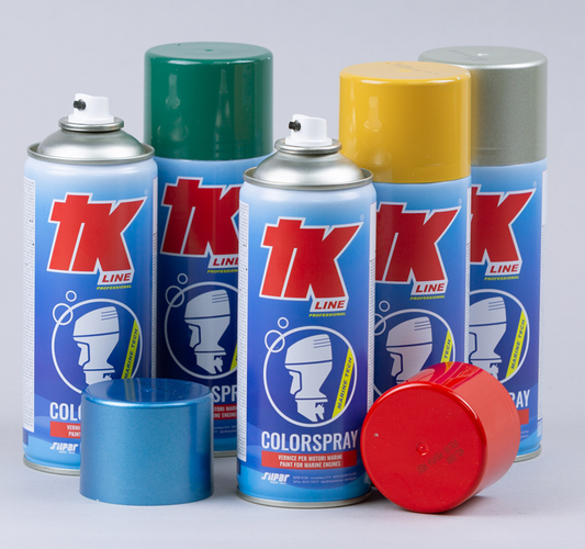 TK Vernice Spray per Motori Marini 400 ml