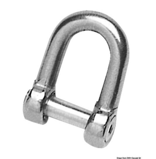 Grillo con Perno Incassato per ancore, chiave a brugola Inox 316