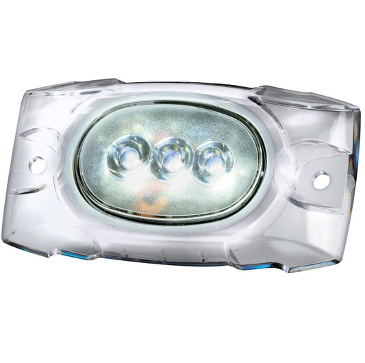 Luce subacquea LED bianco 12/24V per carena/specchio di poppa