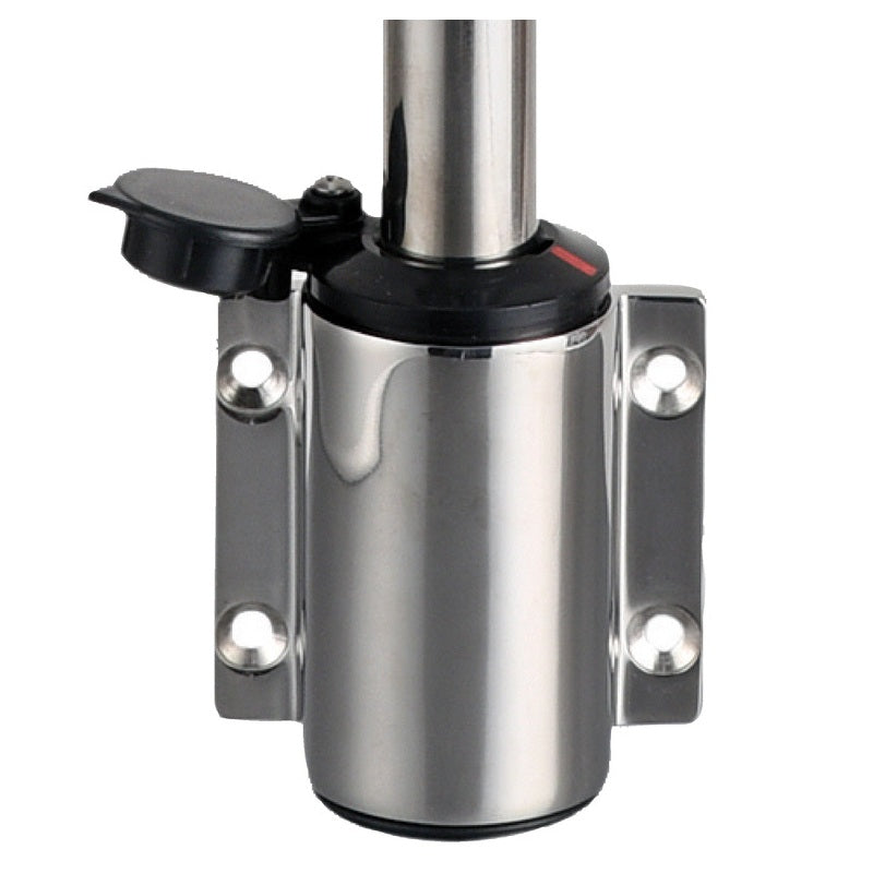 Fanale di fonda con asta 60 cm Classic 360° estraibile a parete