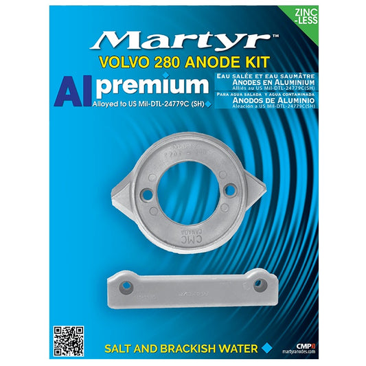 Kit Anodi Alluminio per Volvo Penta 280