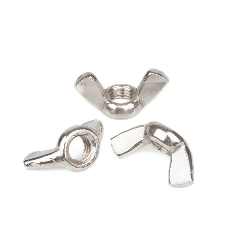 Dado ad alette inox A2 DIN 315 UNI 5448