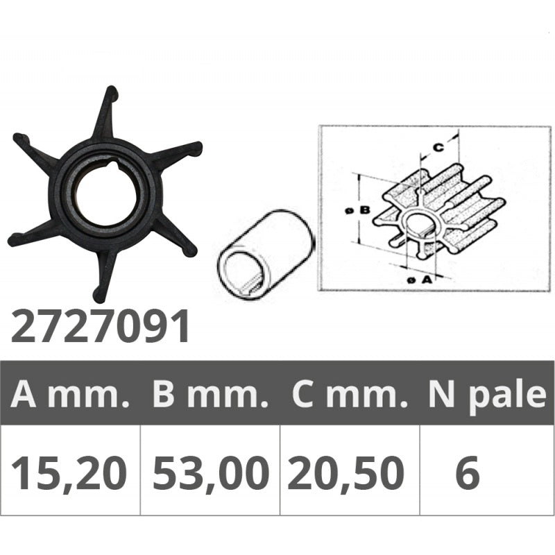 Girante Selva 8095050 2t 25-30-35 hp