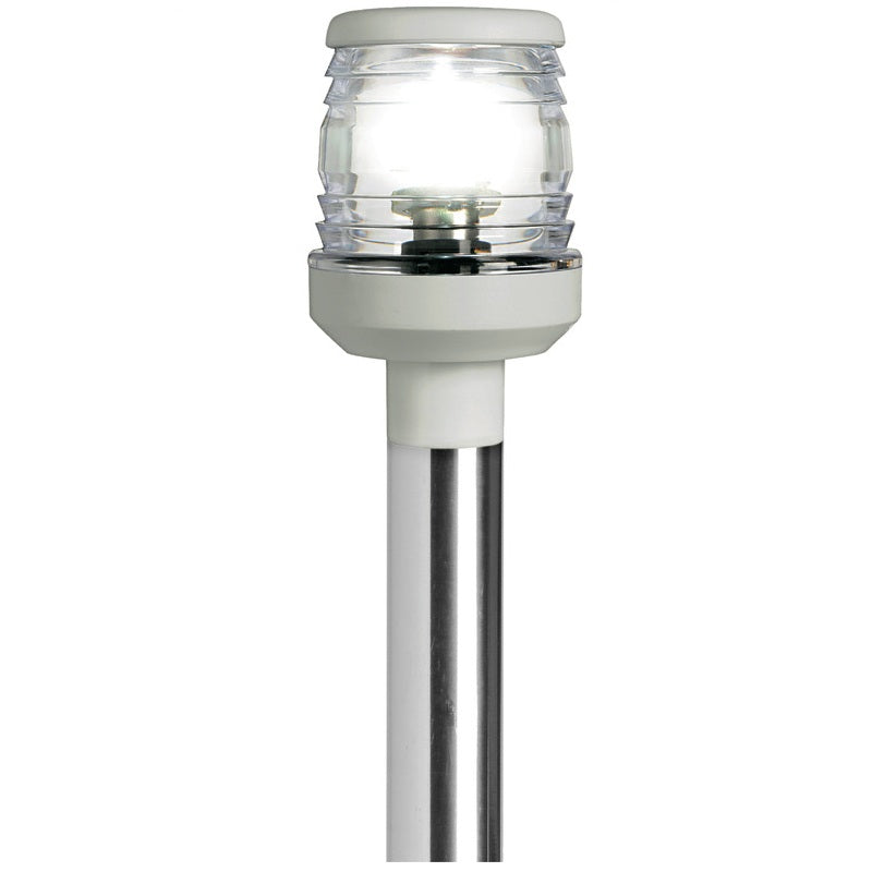 Fanale di fonda con asta 60 cm Advance estraibile con base bianca