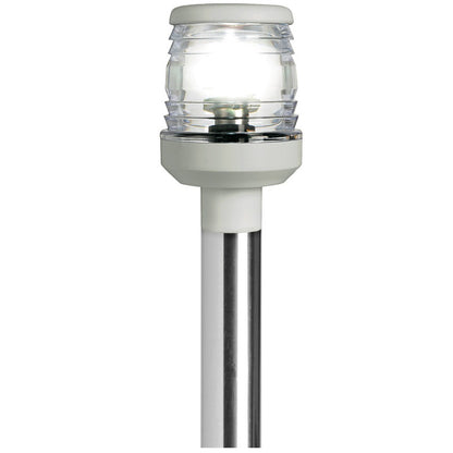 Fanale di fonda con asta 60 cm Advance estraibile con base bianca