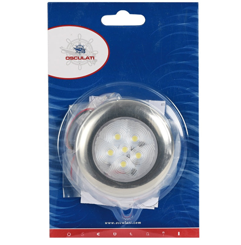 Plafoniera LED a filo blu senza incasso