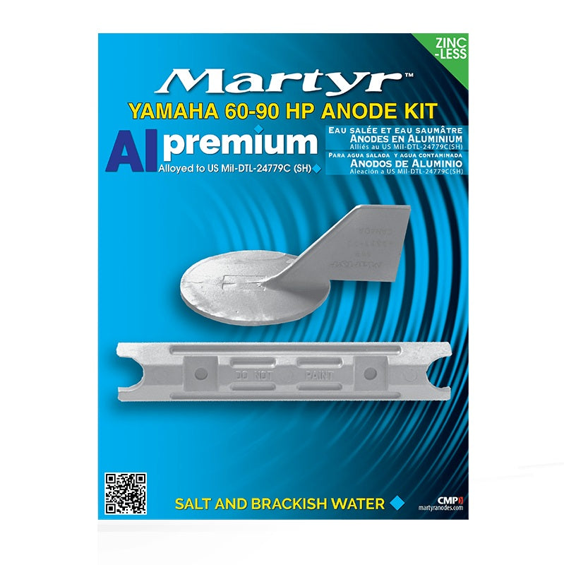 Kit Anodi in Alluminio per Yamaha 60-90 HP