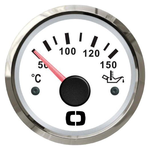Indicatore temperatura olio 50/150° bianco/lucida