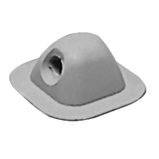 Passacima grigio chiaro RAL 7035 96x96 mm