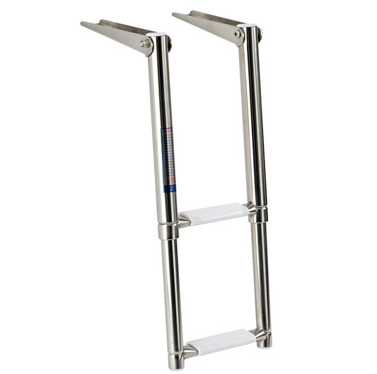 Scaletta Inox Telescopica Stretta 2 gradini