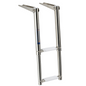 Scaletta Inox Telescopica Stretta 2 gradini