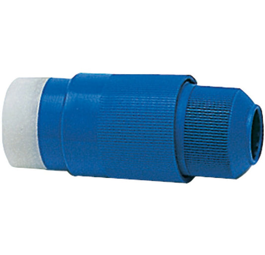 Spina impermeabile 30A 220V blu
