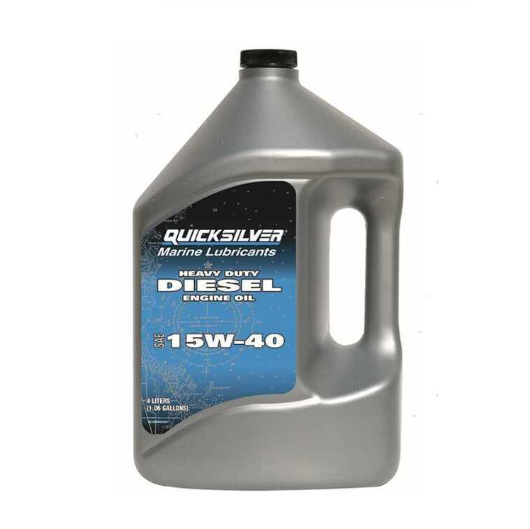 Quicksilver Diesel 15W40 4 lt Olio per motori diesel 4 Tempi