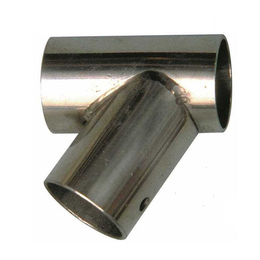 Raccordo a Tee inclinato inox 60°
