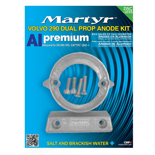 Kit Anodi Alluminio per Volvo Penta 290 Dual Drop