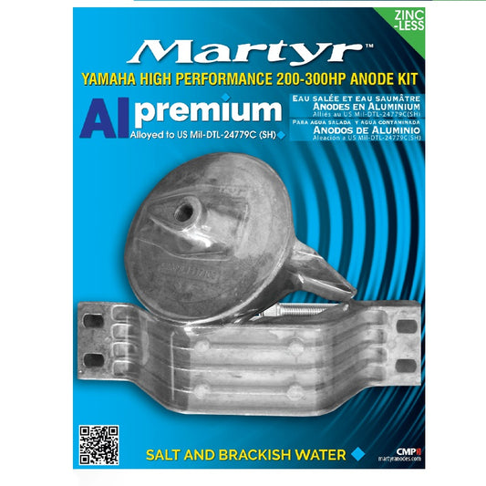 Kit Anodi in Alluminio per Yamaha High Performance 200-300 HP