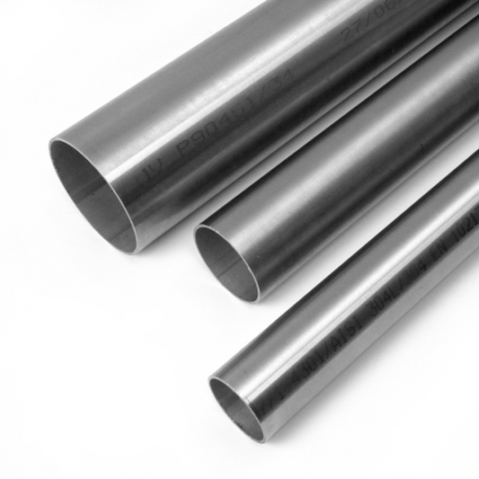 Tubo Tondo Inox Aisi 304 - Lunghezza 1 Mt