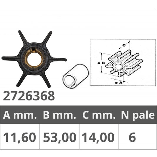 Girante Yamaha 68T-44352-00