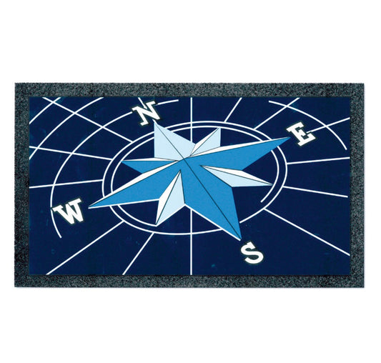 Zerbino rettangolare antisdrucciolo 40x68 cm Wind