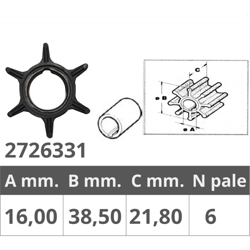 Girante Mercury 47-20813
