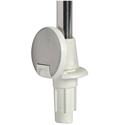 Fanale di fonda led con asta 60 cm Advance estraibile con base bianca