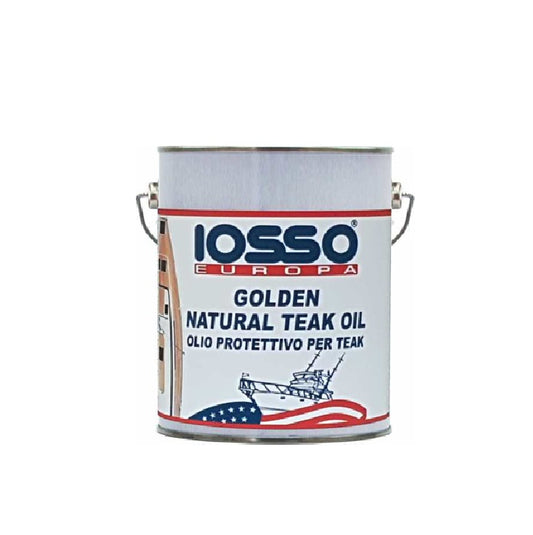 Iosso Golden Natural Teak Oil 4 lt Olio per Teak