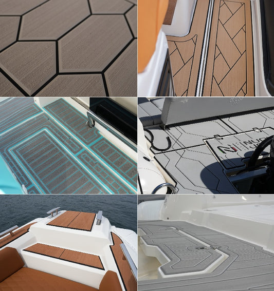 Rivestimento Eva effetto teak