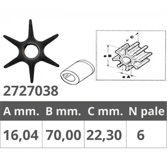Girante Johnson/Evinrude 396809/777214