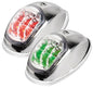 Fanale di via led Evoled inox coppia rosso+verde