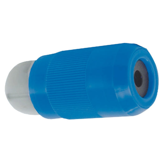 Spina impermeabile 50A 220V blu