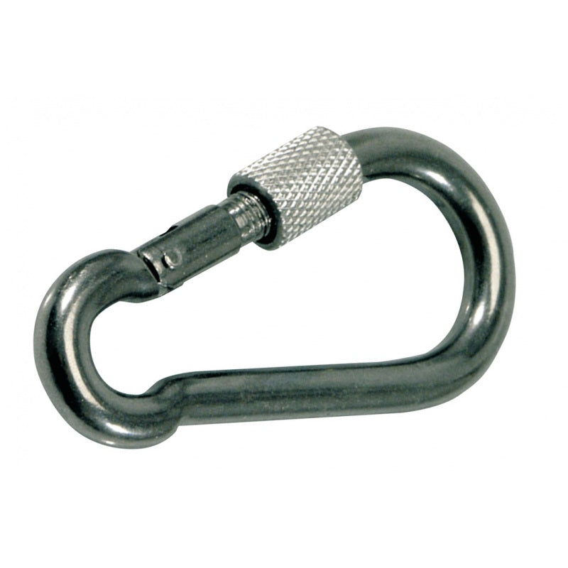 Moschettone a Vite in Acciaio Inox 316