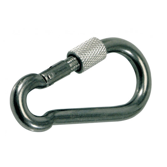 Moschettone a Vite in Acciaio Inox 316